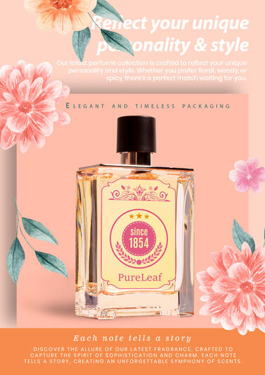 Perfume Bottle AD poster